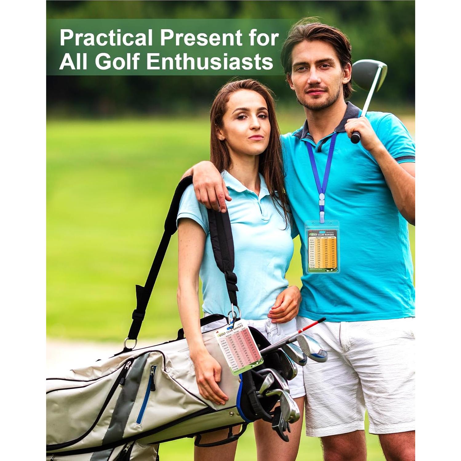 Tarjeta de Distancia para Golf Swooflia - Paquete de 2