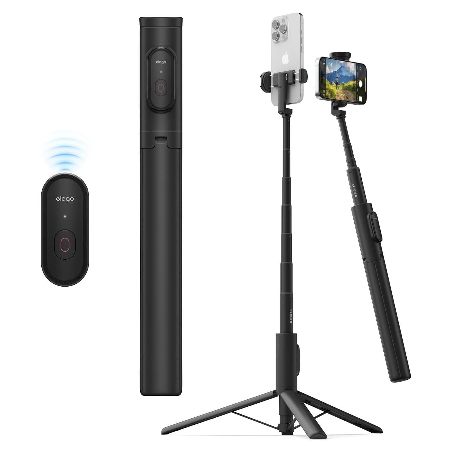 Trípode Selfie Stick Pro elago 149.86 cm Control Remoto Bluetooth