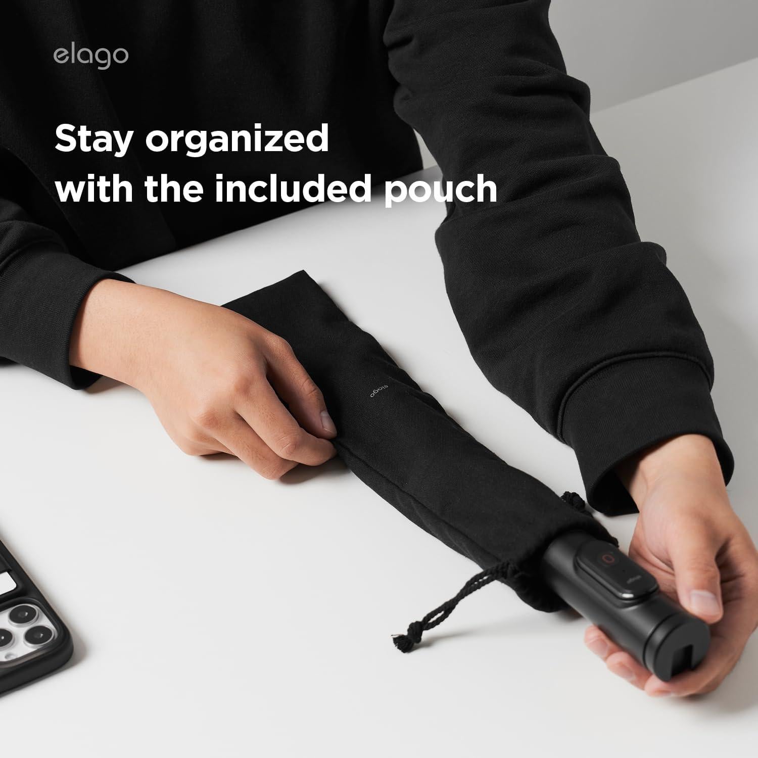 Trípode Selfie Stick Pro elago 149.86 cm Control Remoto Bluetooth