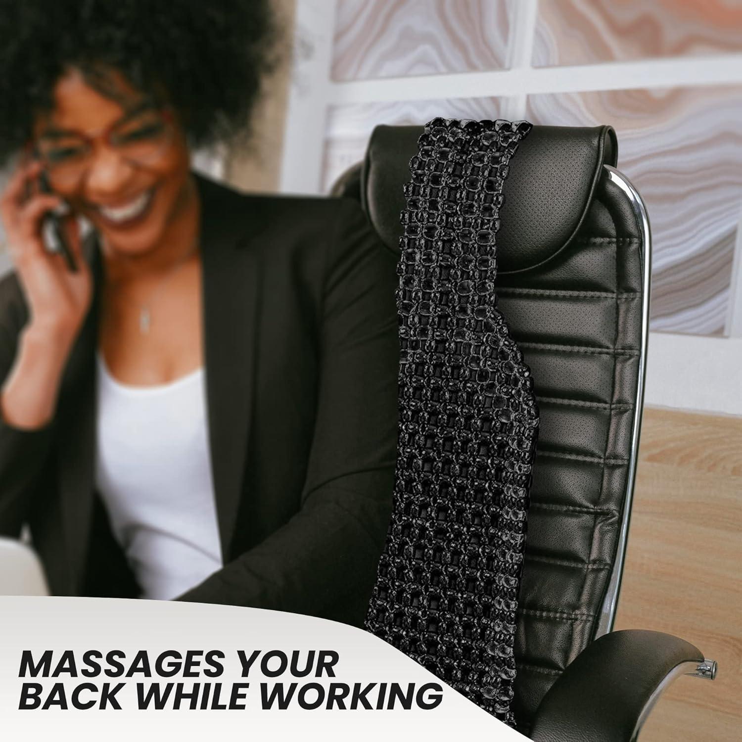 Cojín de Asiento con Perlas Zento Deals 127x38 cm Madera