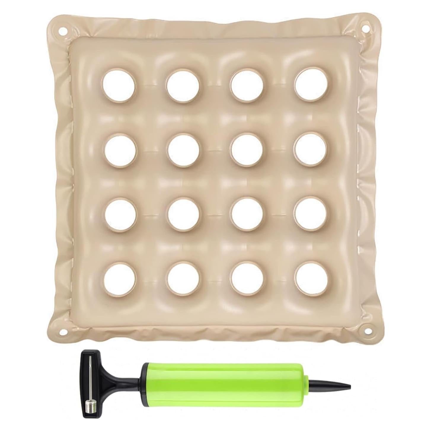 Cojín Inflable Cygeall 48x48cm Hipoalergénico para Silla de Ruedas