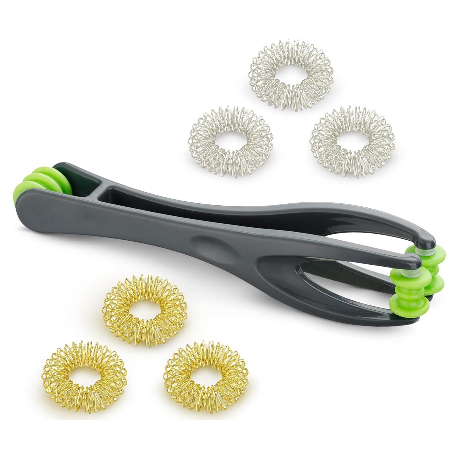 Juego de Masaje para Dedos y Manos EcoEarth - 7 Piezas