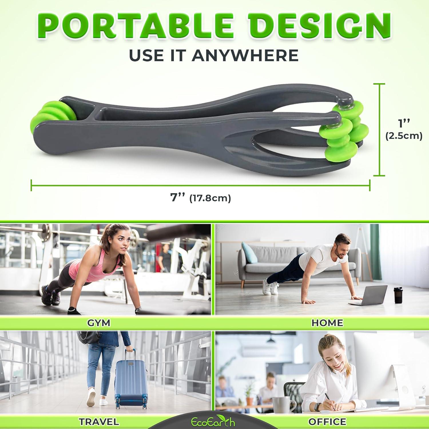 Juego de Masaje para Dedos y Manos EcoEarth - 7 Piezas