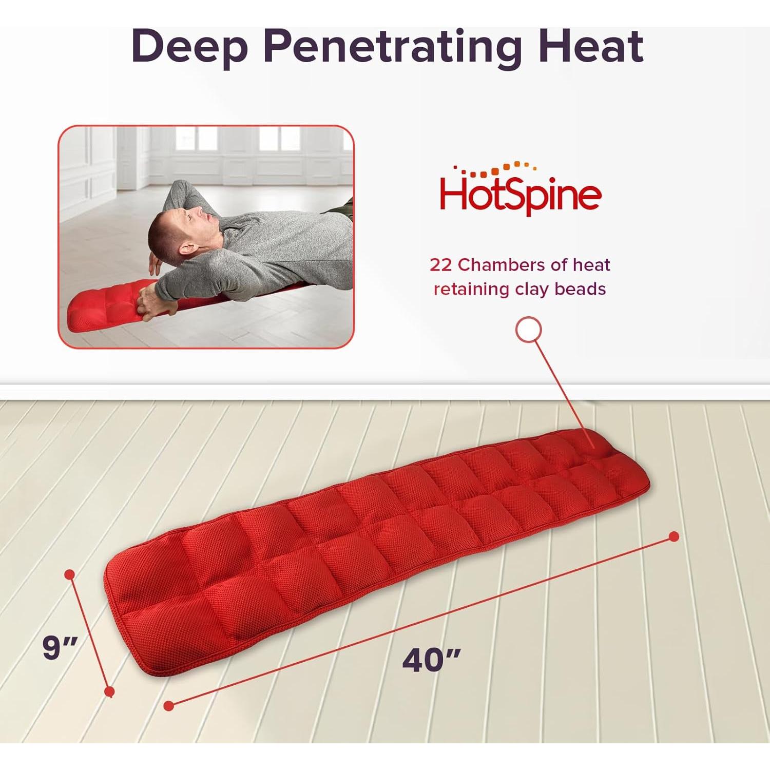 Estirador de Acupresión Calentado Hot Spine - 106.68 cm