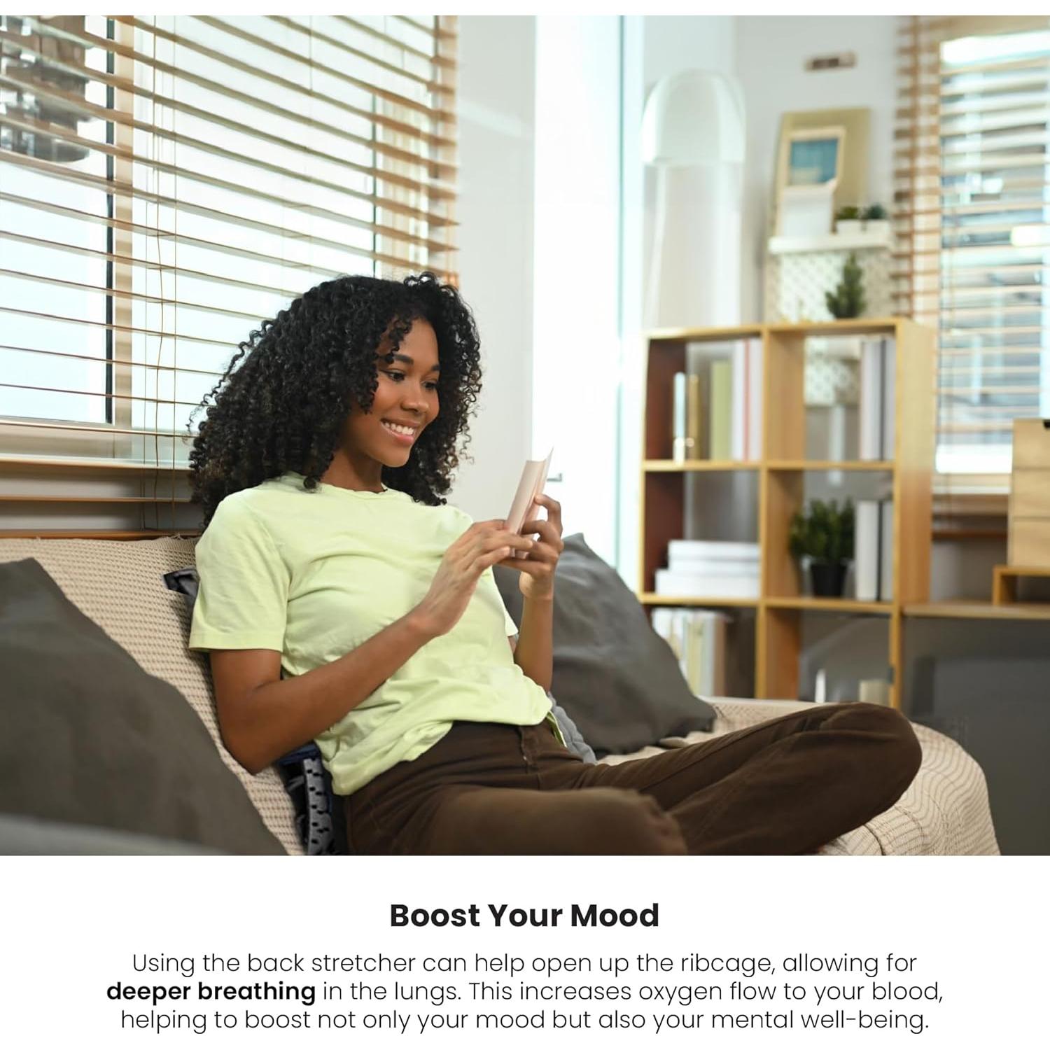 Estirador de Espalda Solo Una Sensación - 3 Niveles Ajustables