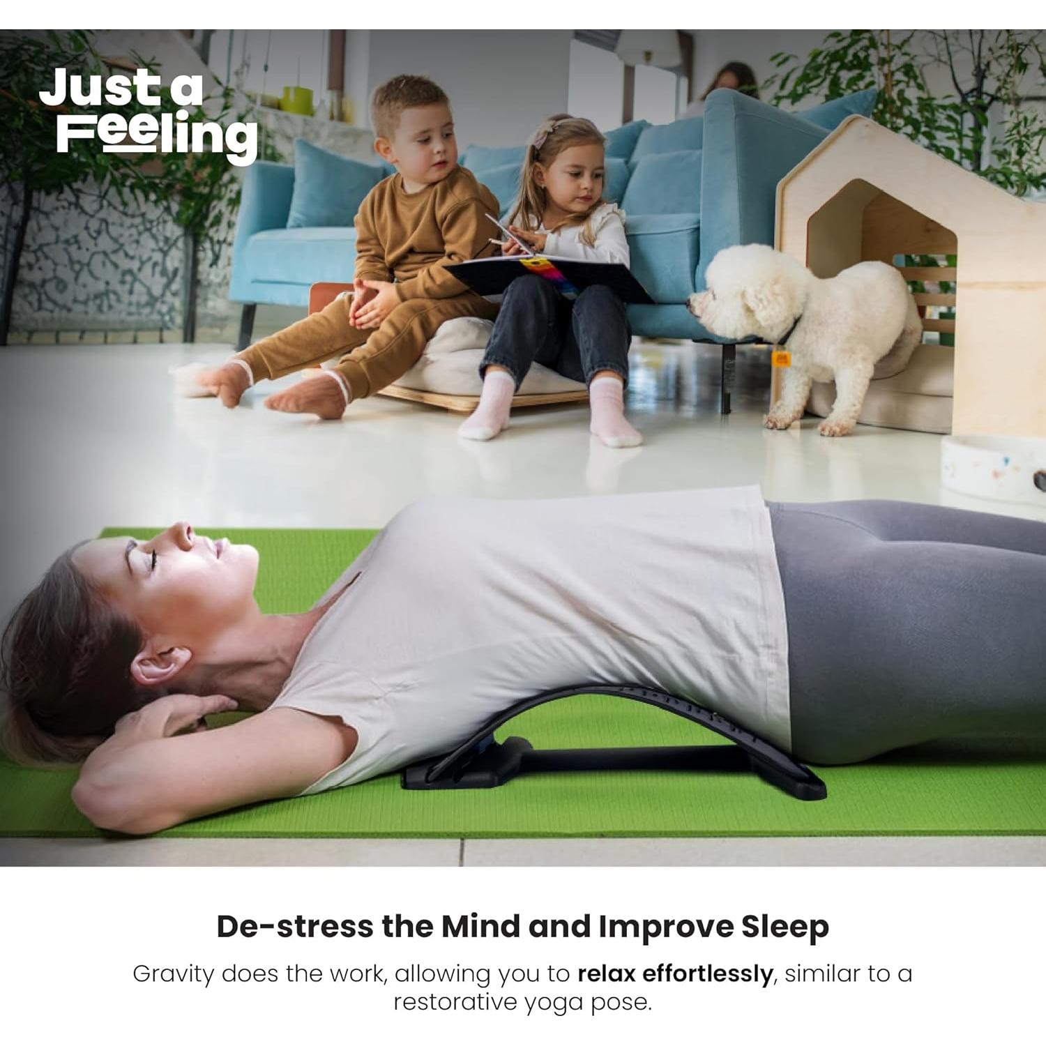 Estirador de Espalda Solo Una Sensación - 3 Niveles Ajustables