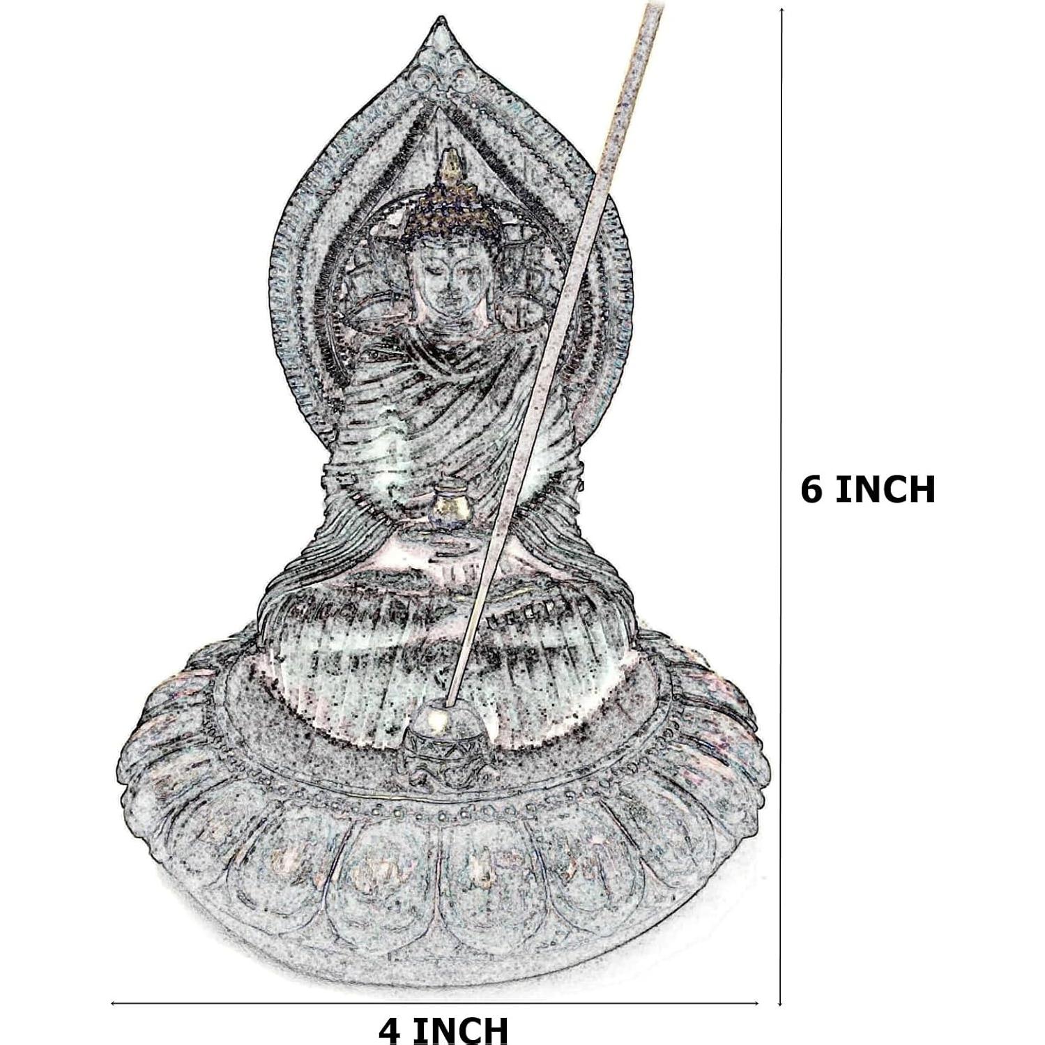 Soporte para Incienso Bellaa 24696 Buda 371g