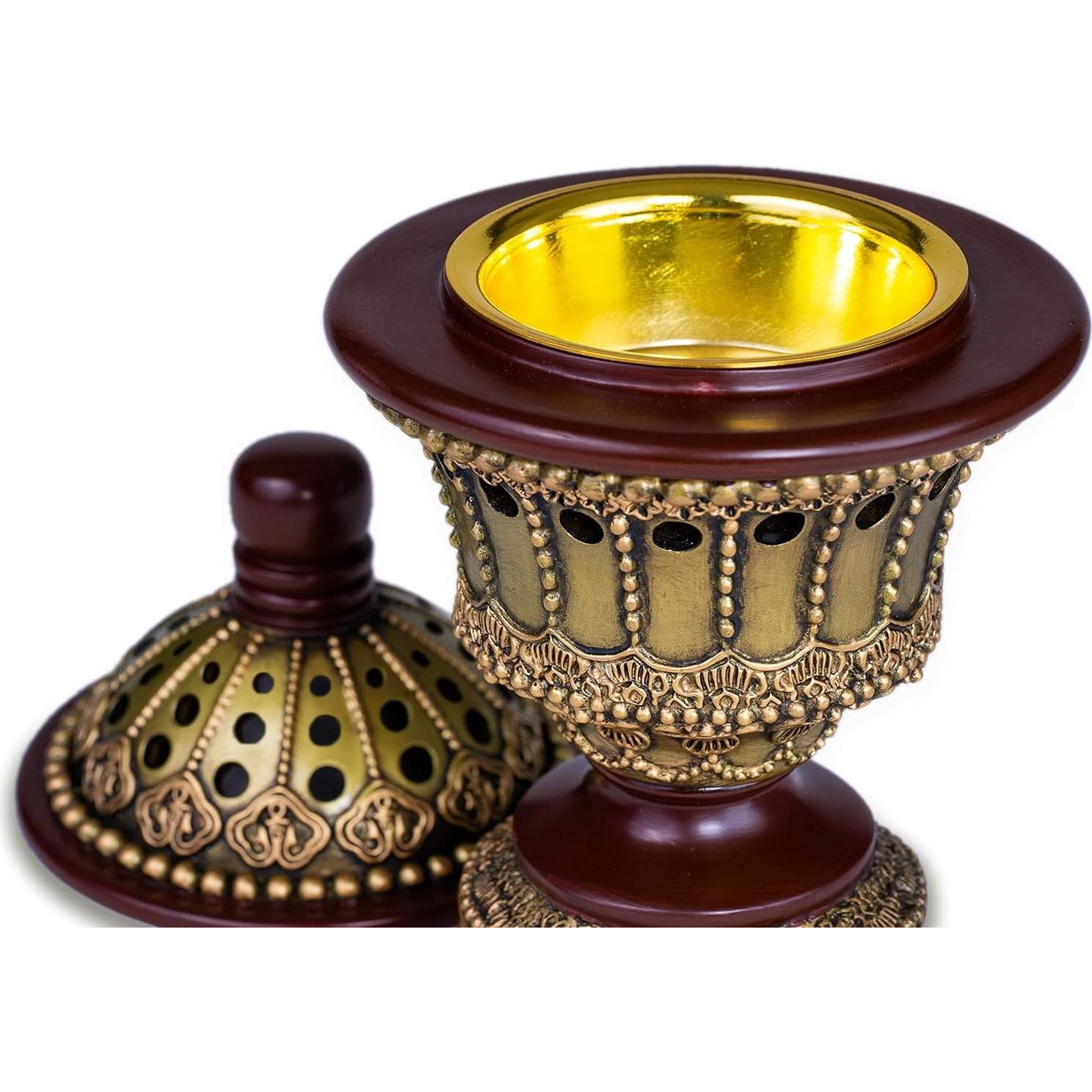 Quemador de Incienso AM Bronce - Difusor de Aroma Decorativo