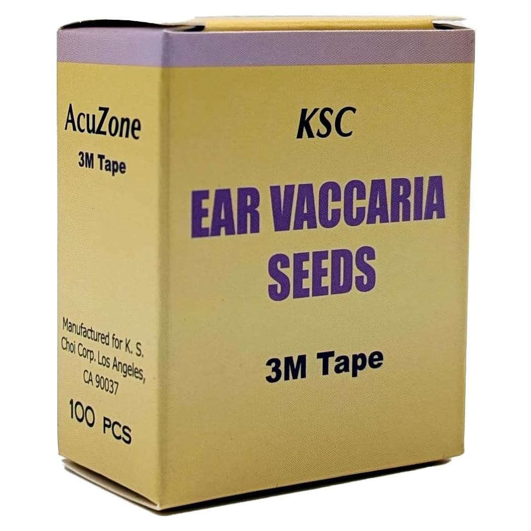 Semillas de Vaccaria para Oído Acuzone - 100 piezas - Cinta 3M