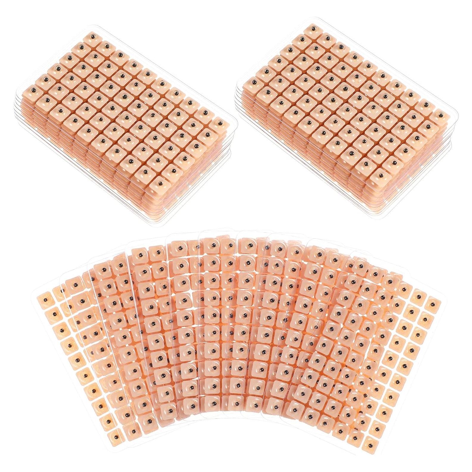 Cuentas Semillas de Vacaria ROSENICE para Acupuntura 600 Piezas