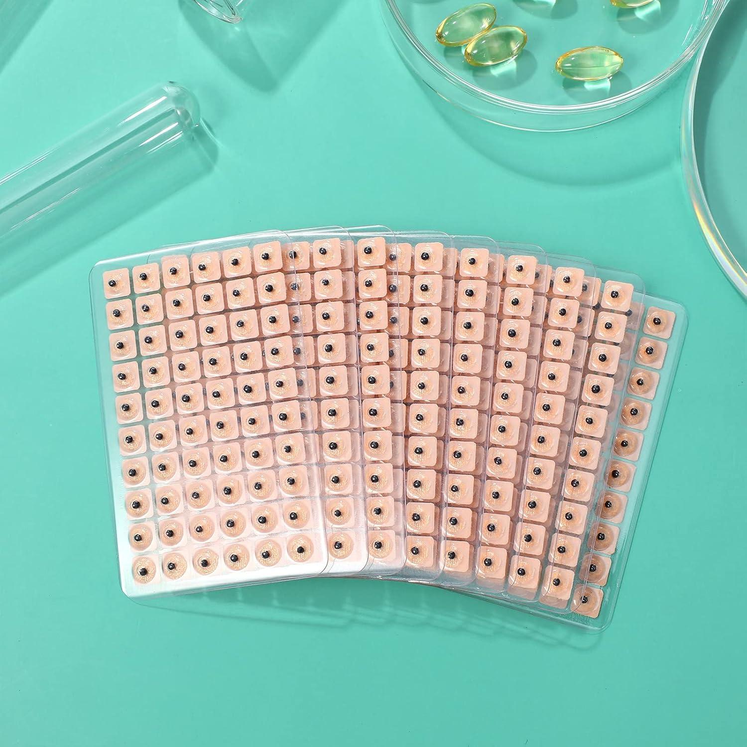 Cuentas Semillas de Vacaria ROSENICE para Acupuntura 600 Piezas