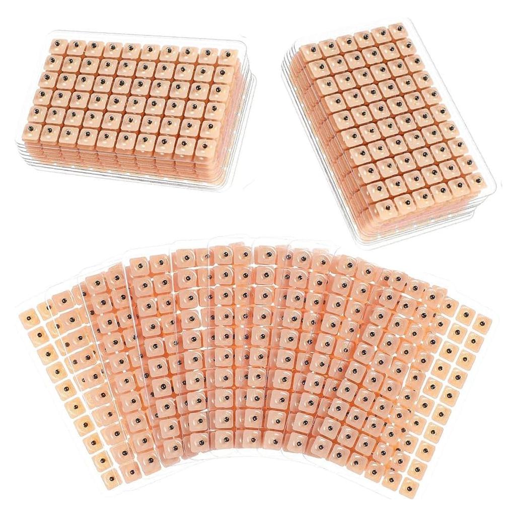 Kit de Acupuntura con 600 Semillas de Oído RCFINE