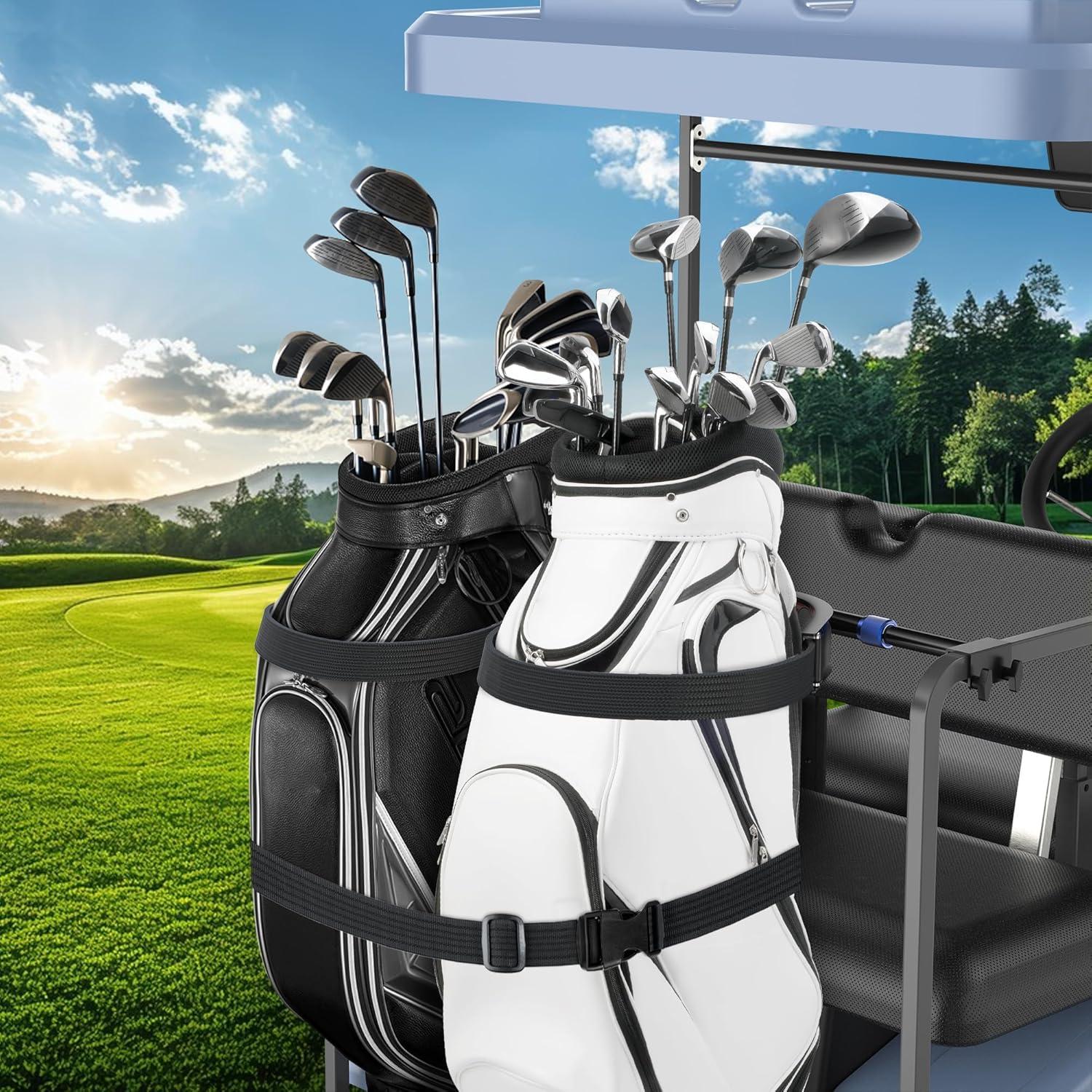 Soporte para bolsa de carrito de golf Clyvira QBZJ-100 ajustable