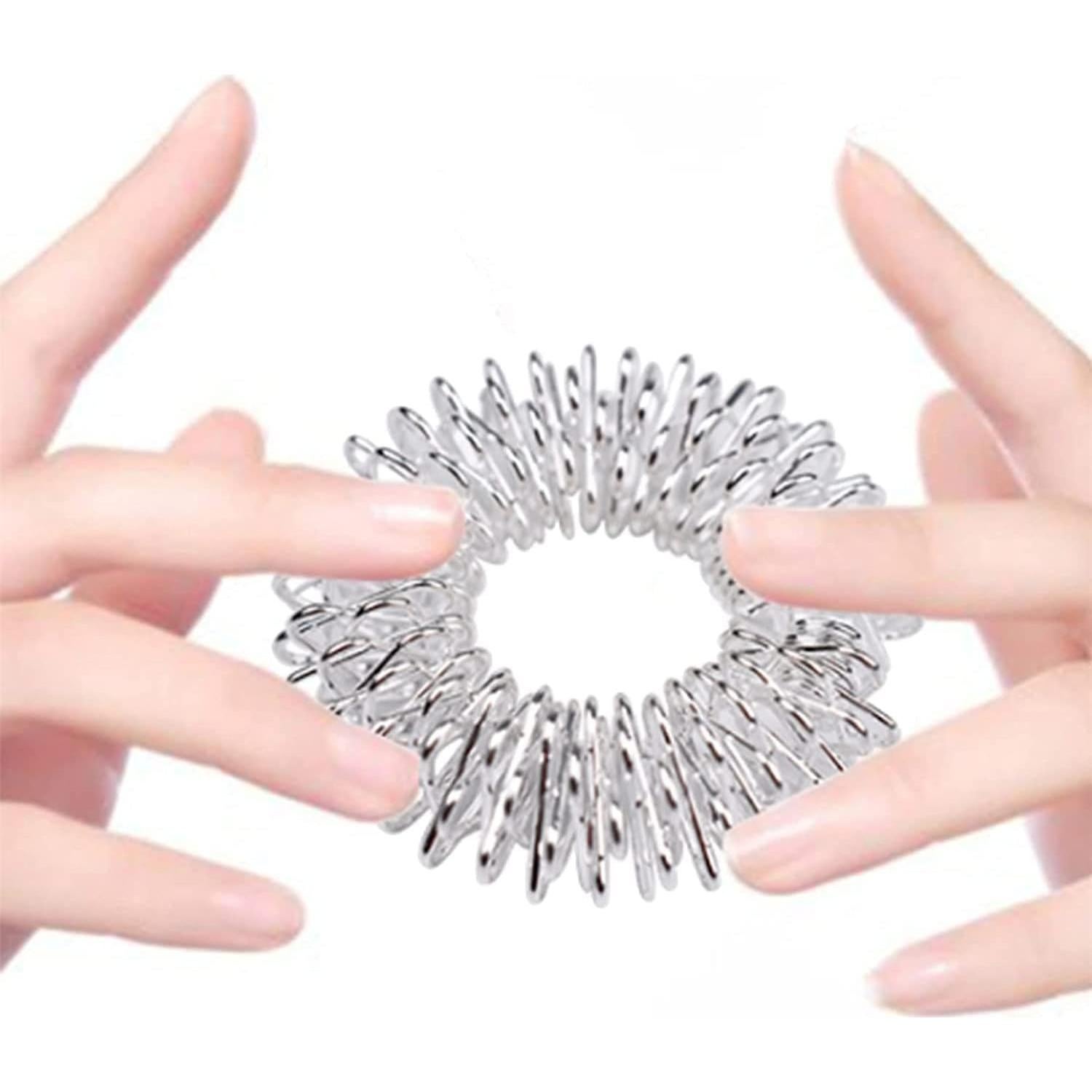 5 Anillos de Masaje para Dedos Labriciyon Multicolor 2.54cm