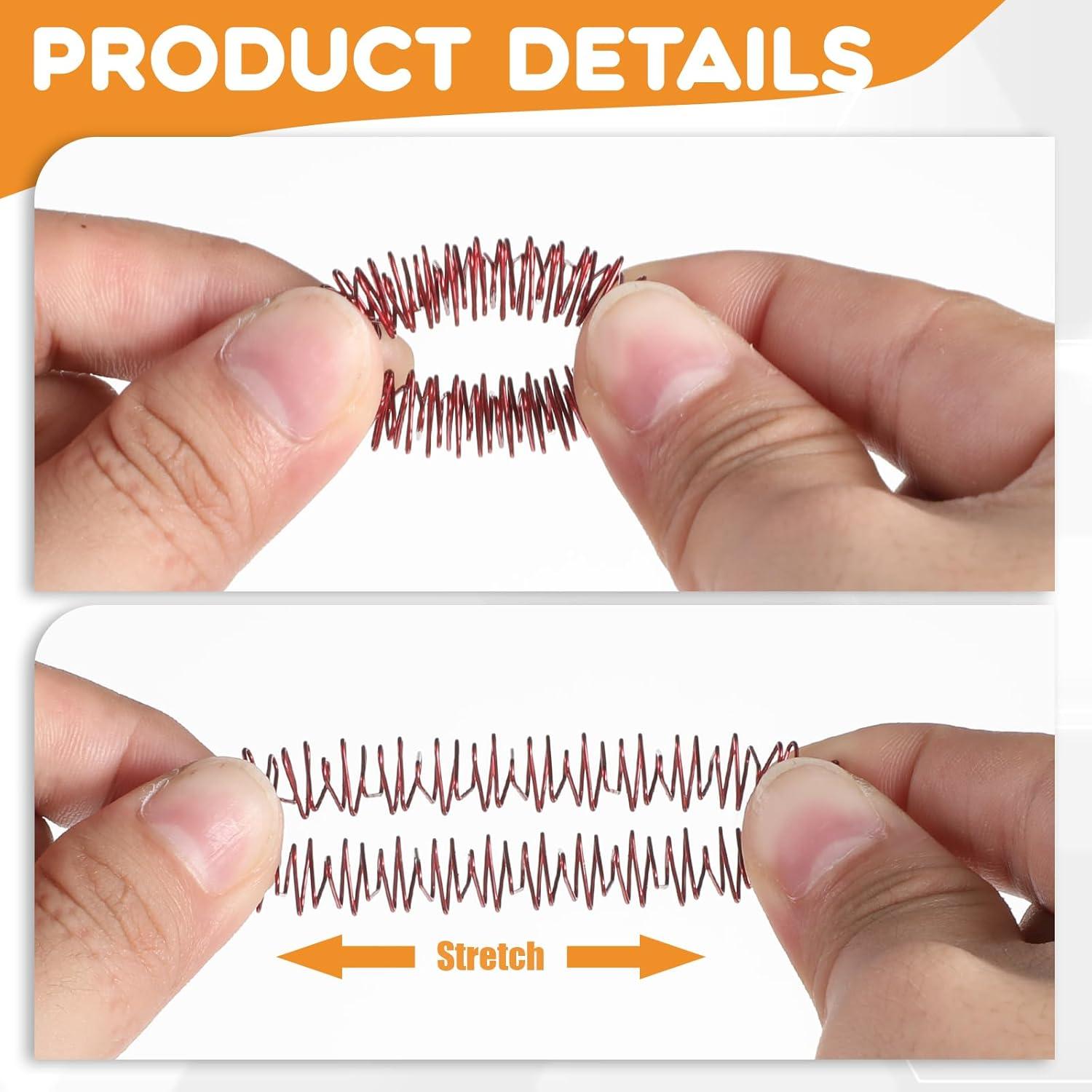 Juego de 10 Anillos Sensoriales Antiestrés Molain 2.5cm