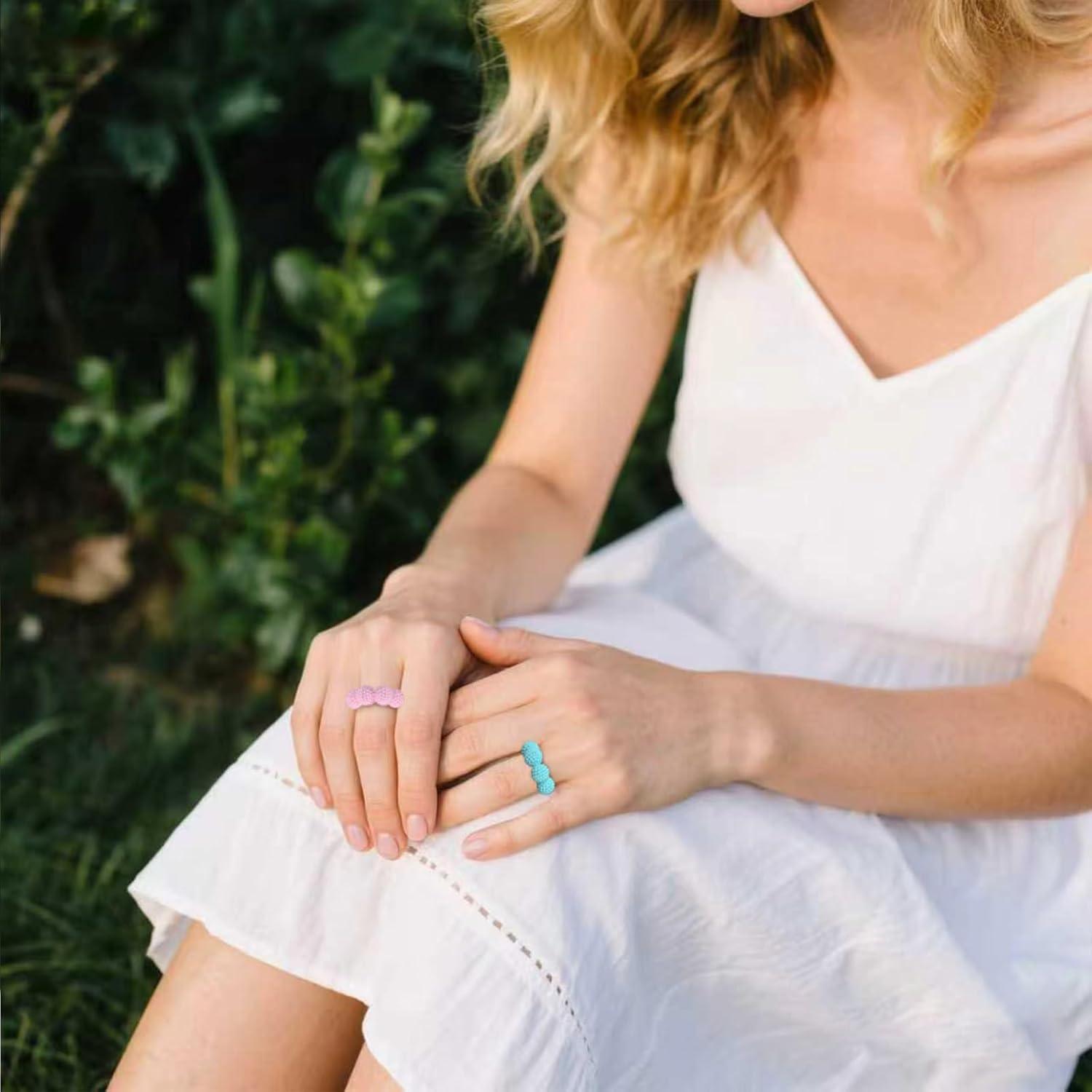 Anillos Sensoriales Antiestrés NPPN - Paquete de 10 Unidades