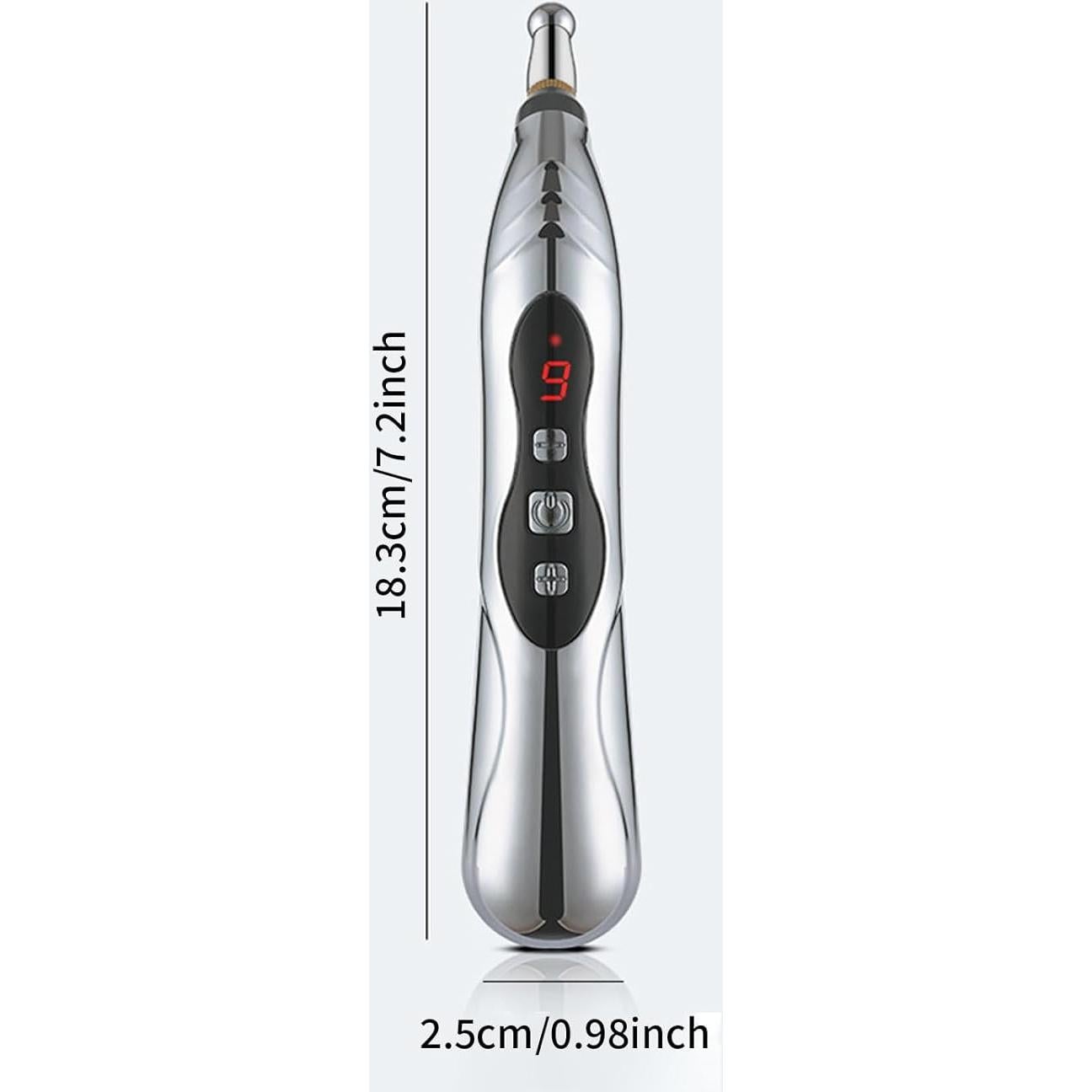 Bolígrafo de Acupuntura JIELUO 5 en 1 Recargable 9 Niveles