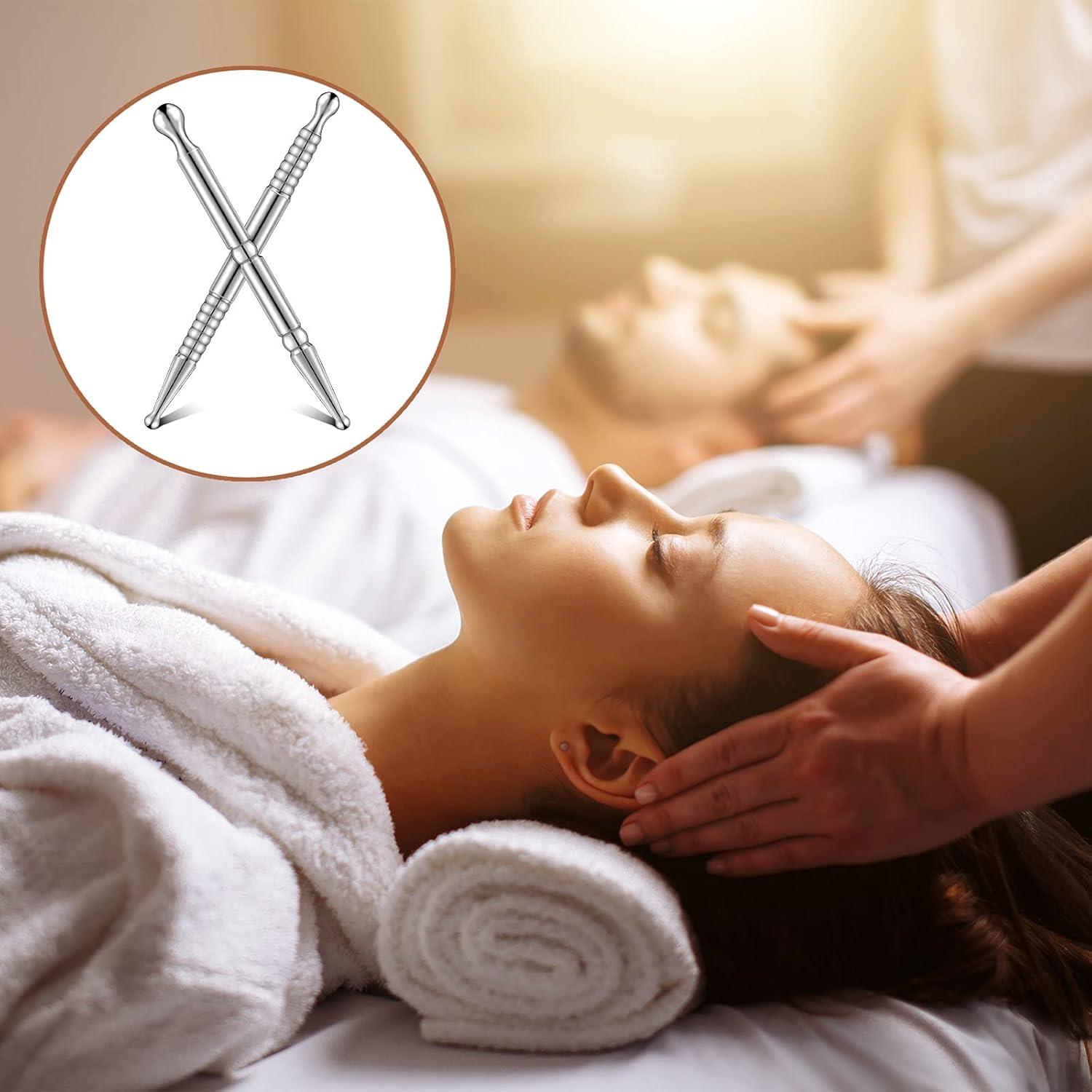 Plumas de Acupuntura Manual Nuanchu - 2 Piezas Acero Inoxidable