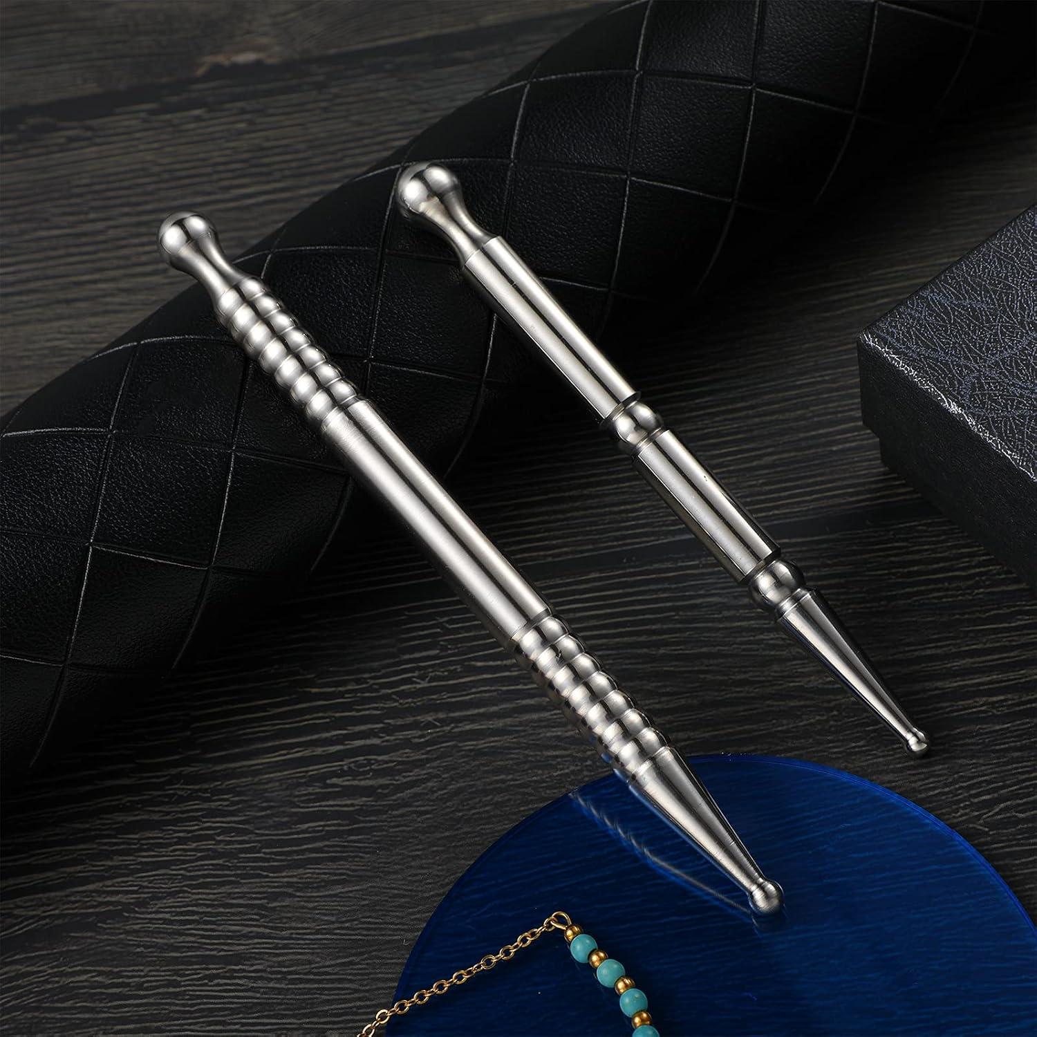 Plumas de Acupuntura Manual Nuanchu - 2 Piezas Acero Inoxidable