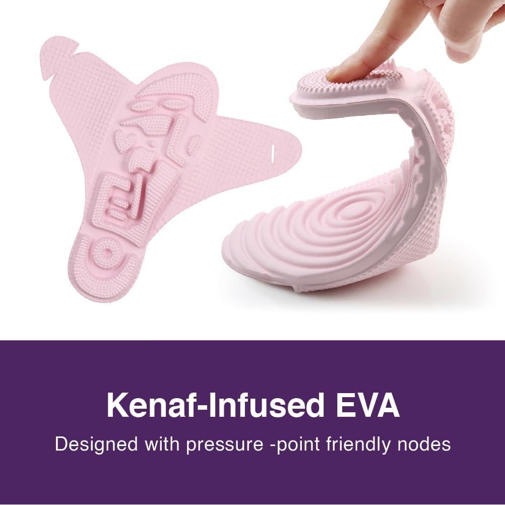 Zapatillas de Acupresión para Pies Sensibles Mujer Rosa 7