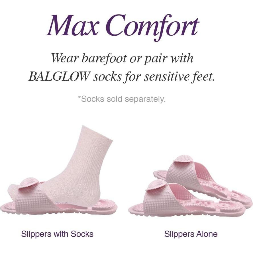 Zapatillas de Acupresión para Pies Sensibles Mujer Rosa 7