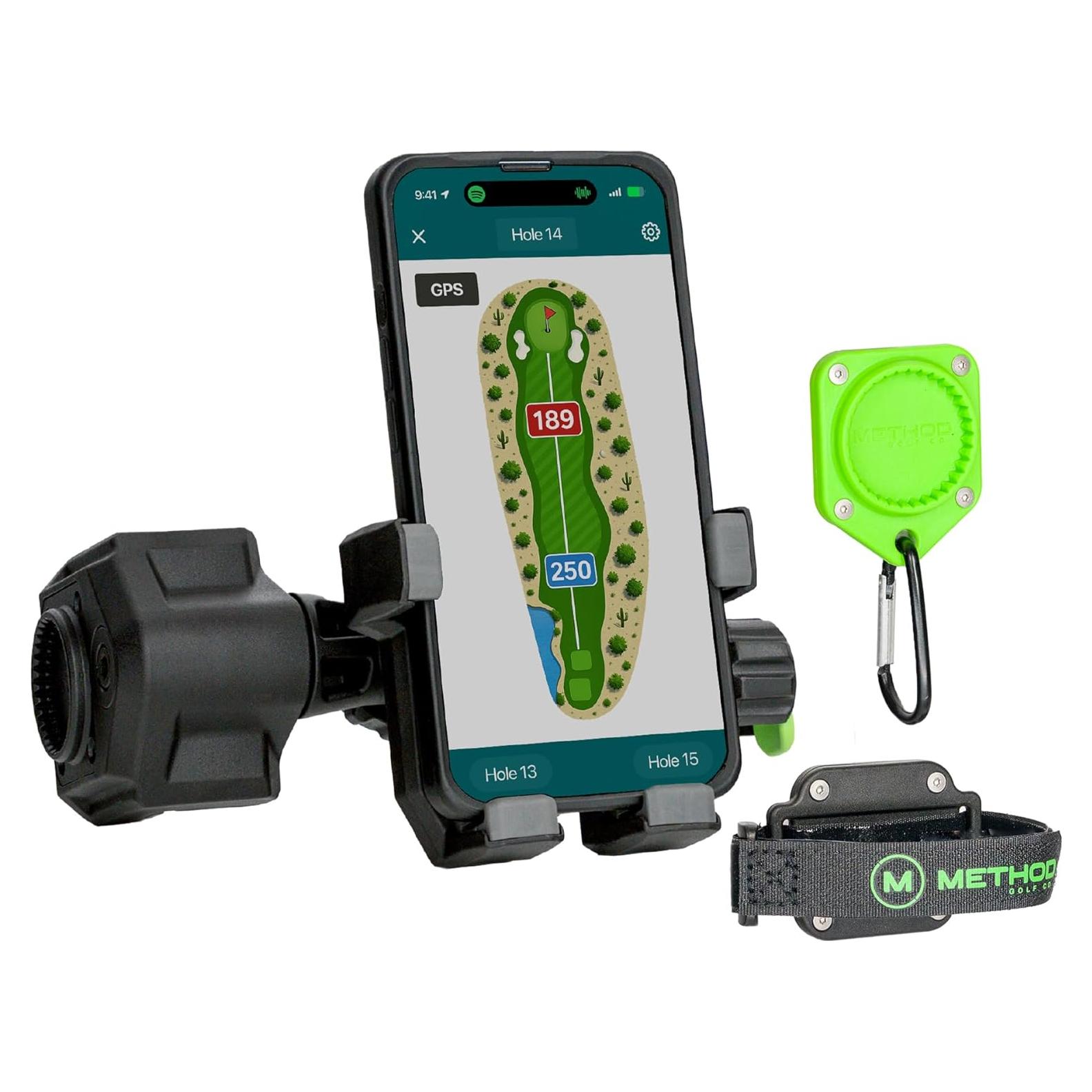 Soporte para Teléfono de Carrito de Golf Method Golf RiderStack Magnético