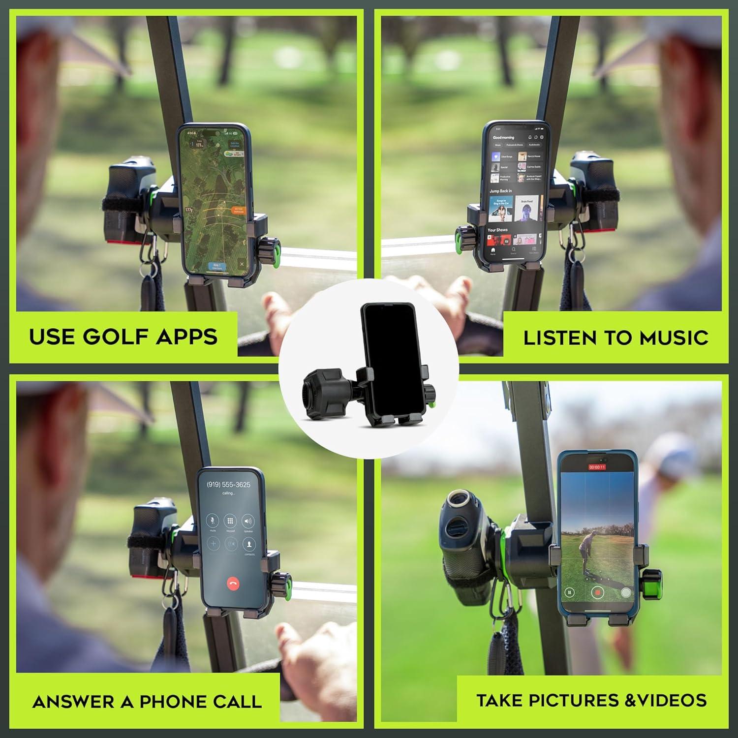 Soporte para Teléfono de Carrito de Golf Method Golf RiderStack Magnético