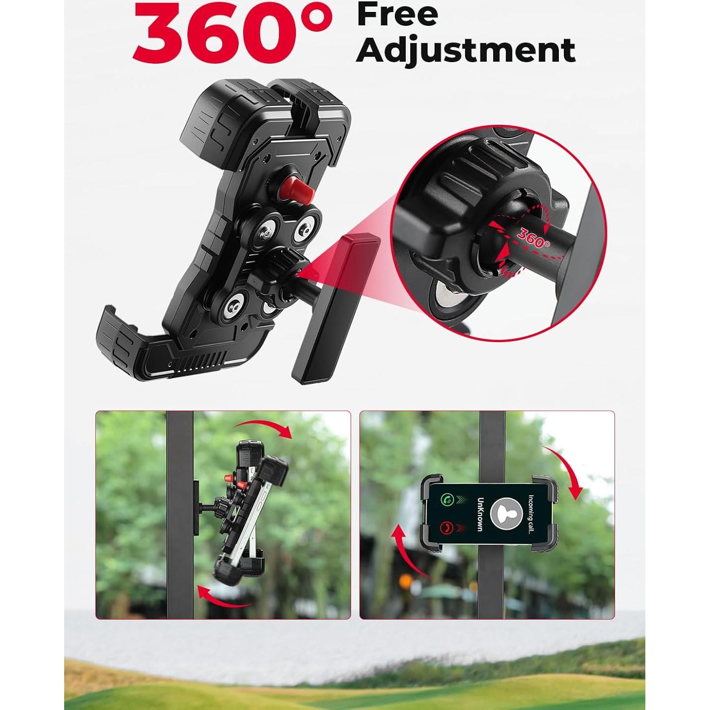 Soporte magnético para teléfono KEMIMOTO para carrito de golf