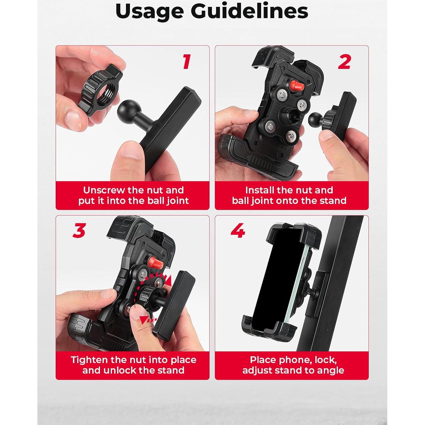 Soporte magnético para teléfono KEMIMOTO para carrito de golf