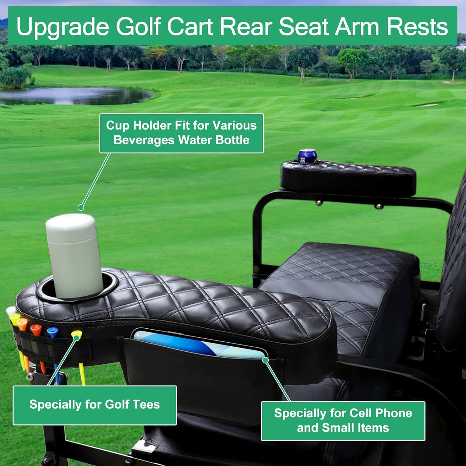 Reposabrazos de Carrito de Golf MOSNAI con Portavasos y Bolsa