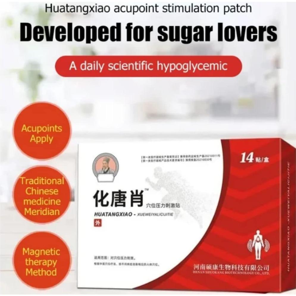 Etiquetas de Acupuntura Huatangxiao 14pcs - Nitidissima