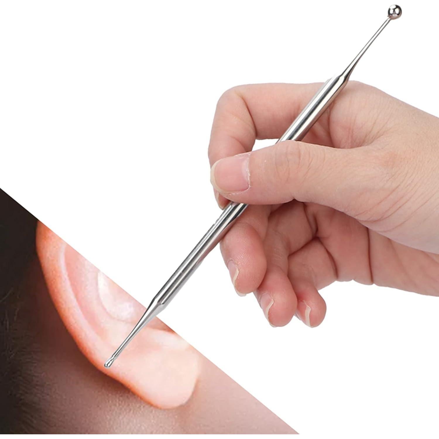 Sonda de Acupuntura Dioche para Orejas y Cuerpo, Acero Inoxidable