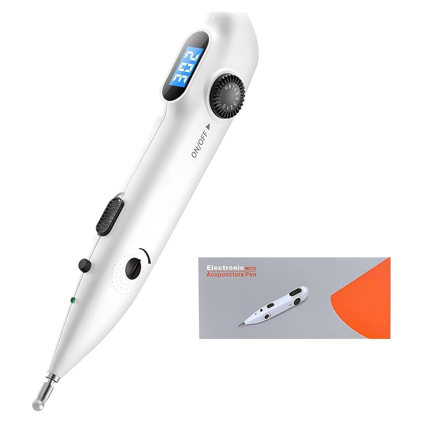 Bolígrafo de Acupuntura Electrónica GGFSSQ Recargable 10 Intensidades