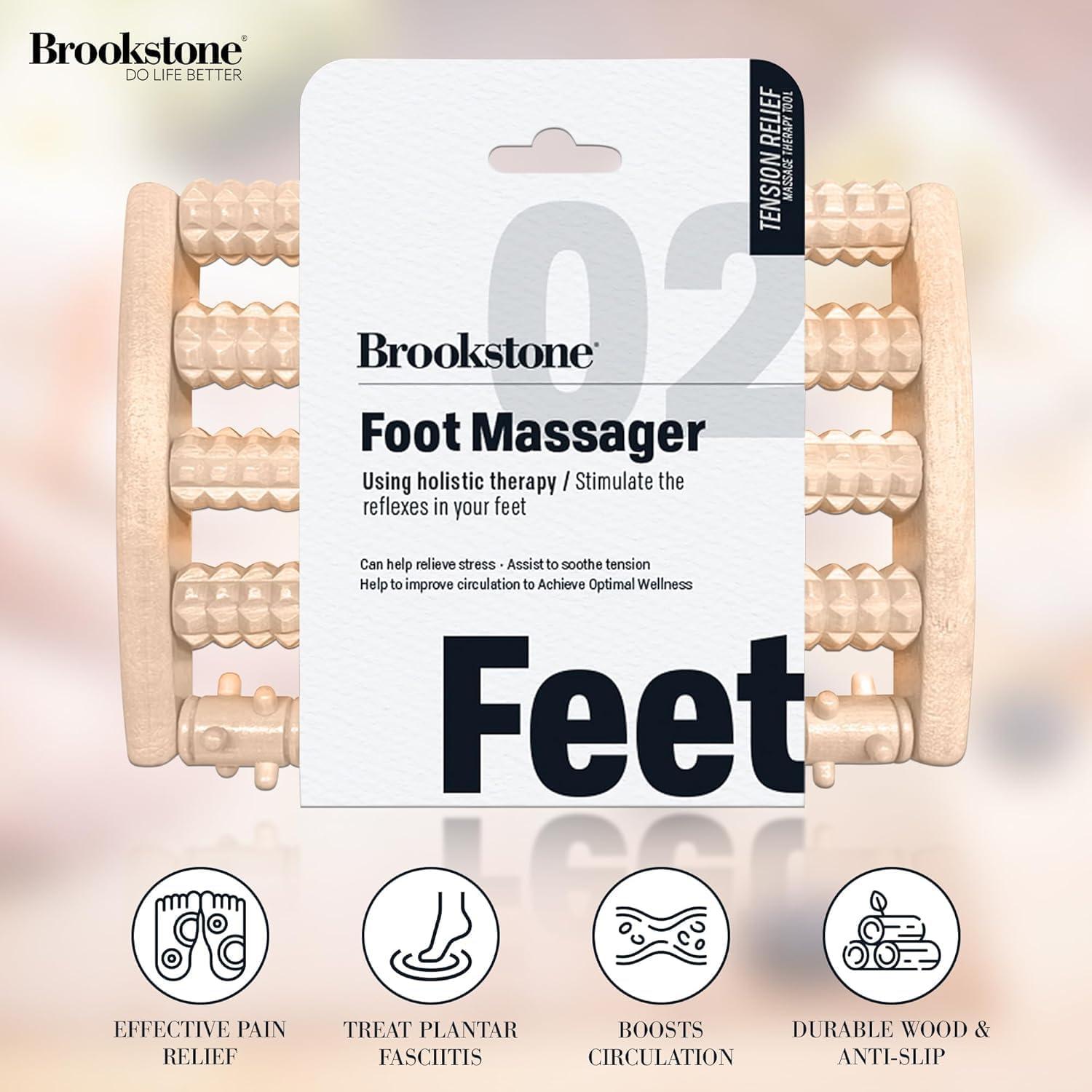 Rodillo de Masaje para Pies Brookstone - Alivio Fascitis Plantar