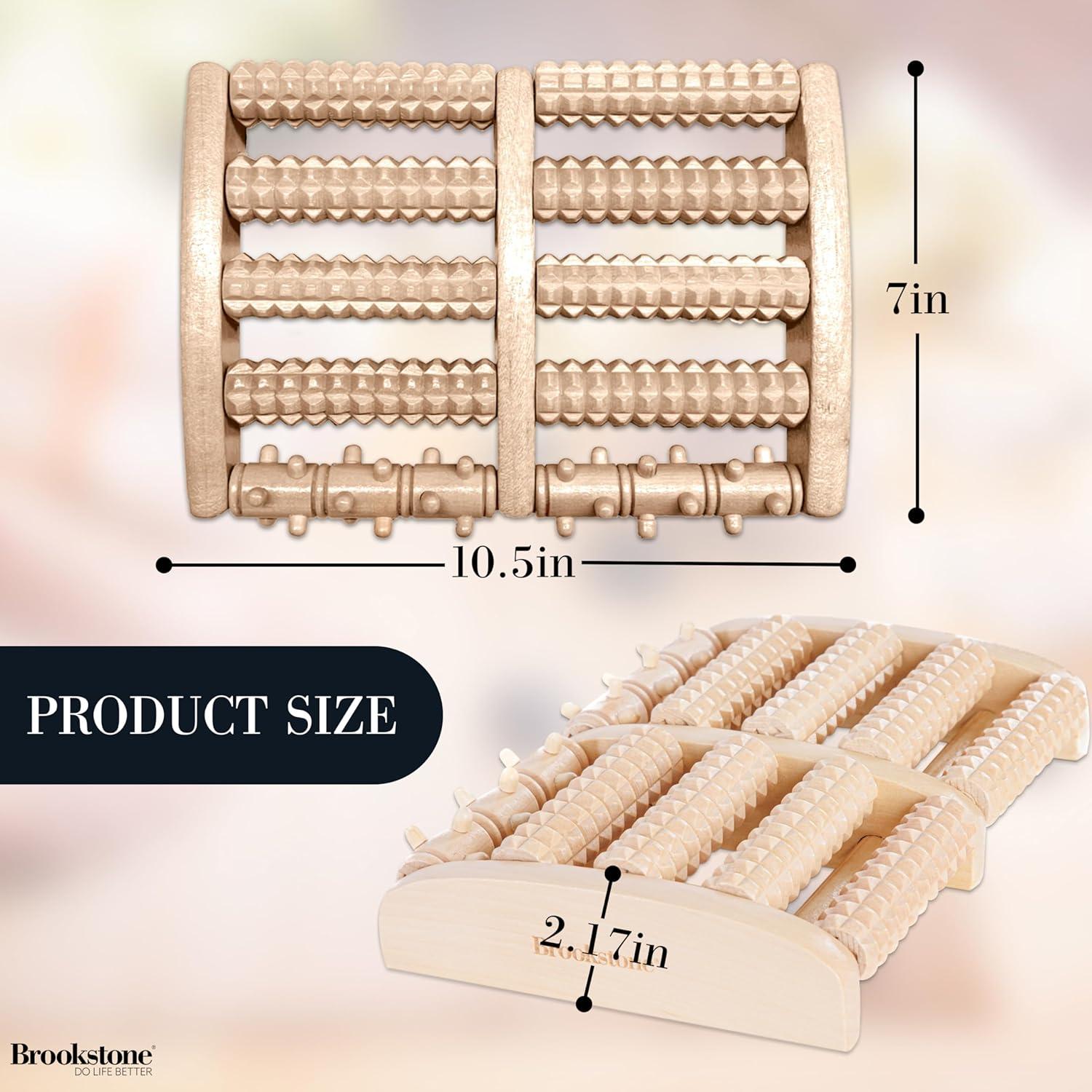 Rodillo de Masaje para Pies Brookstone - Alivio Fascitis Plantar