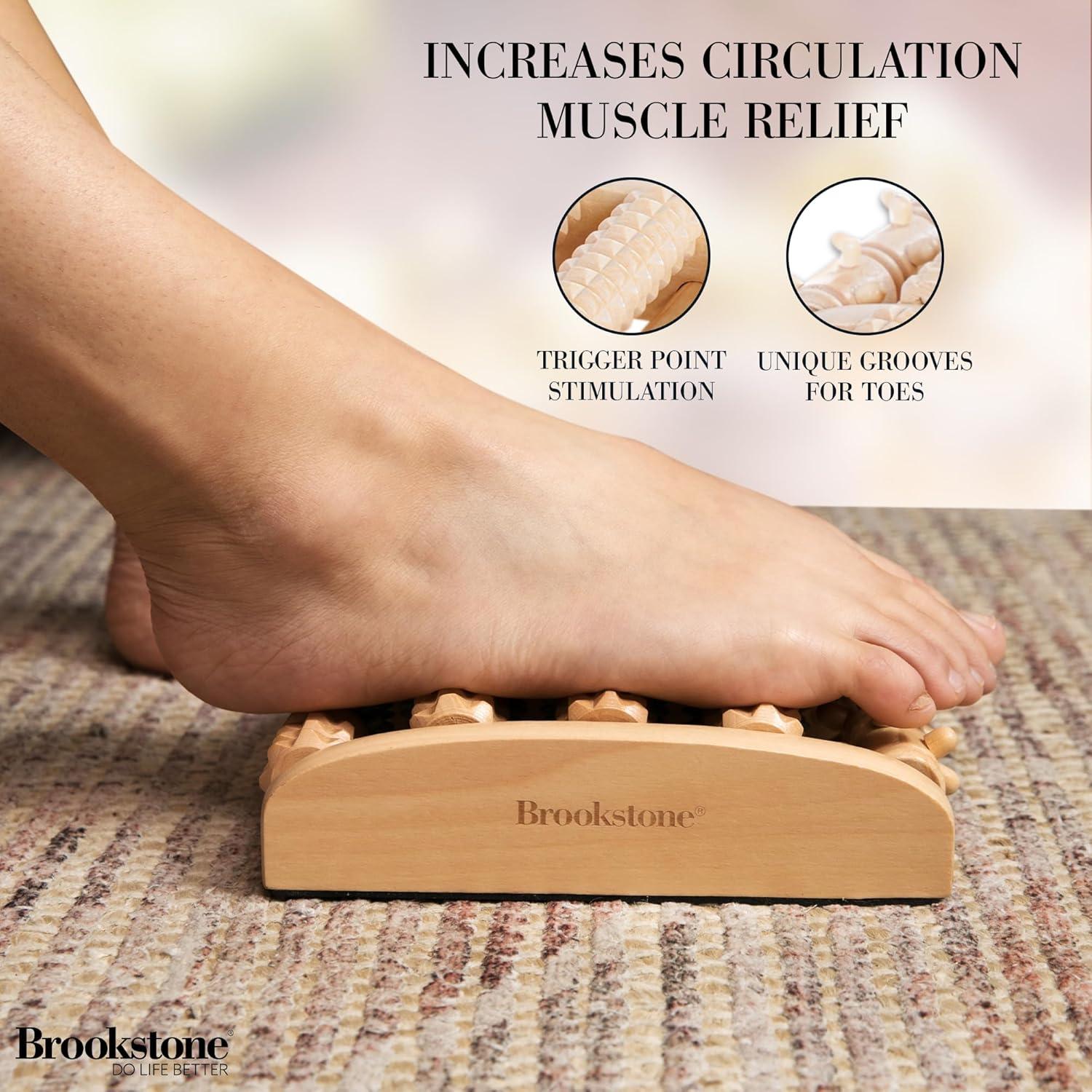 Rodillo de Masaje para Pies Brookstone - Alivio Fascitis Plantar