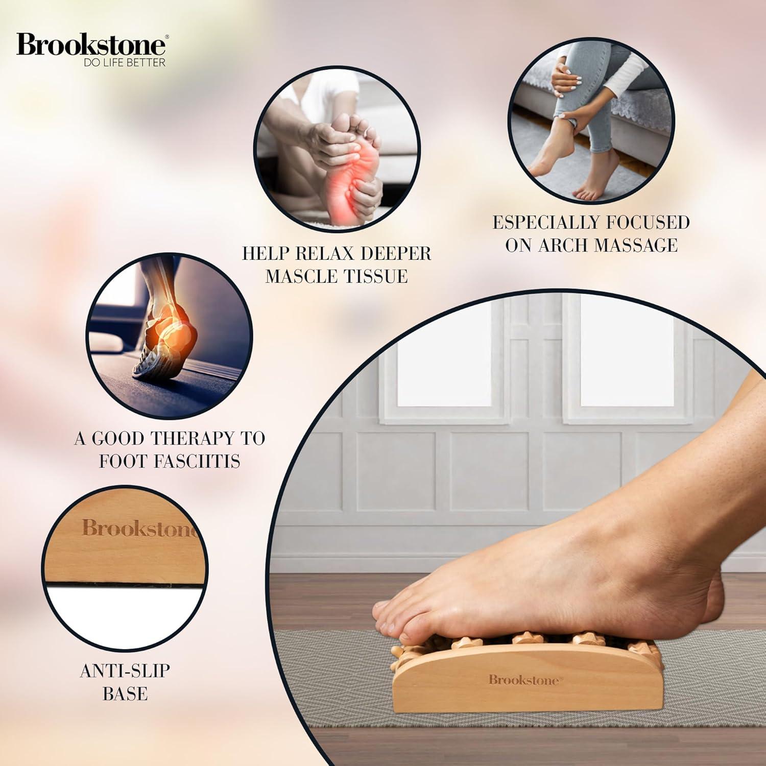Rodillo de Masaje para Pies Brookstone - Alivio Fascitis Plantar