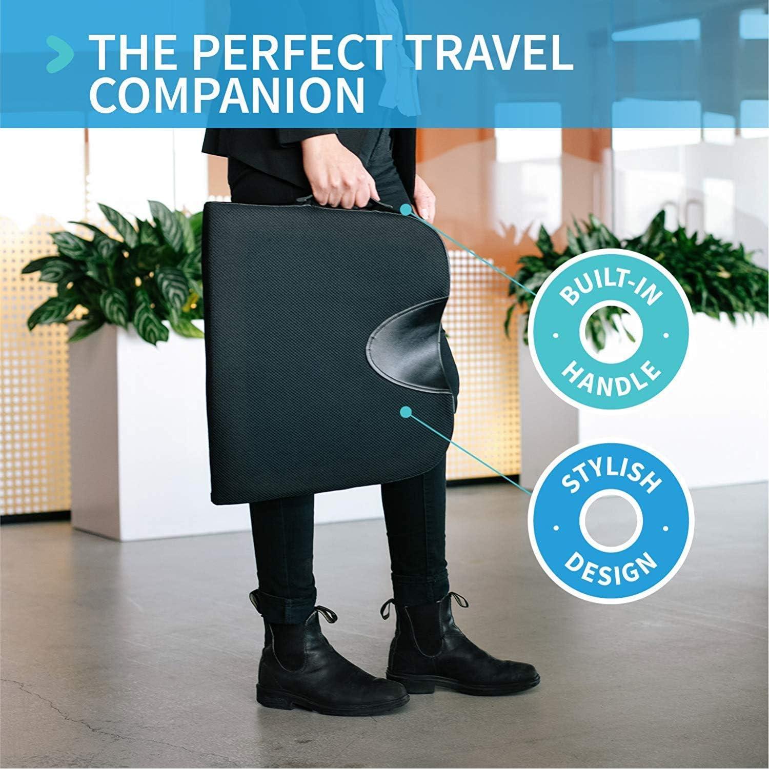 Cojín Ergonómico de Espuma Viscoelástica VivaLife para Alivio de Dolor