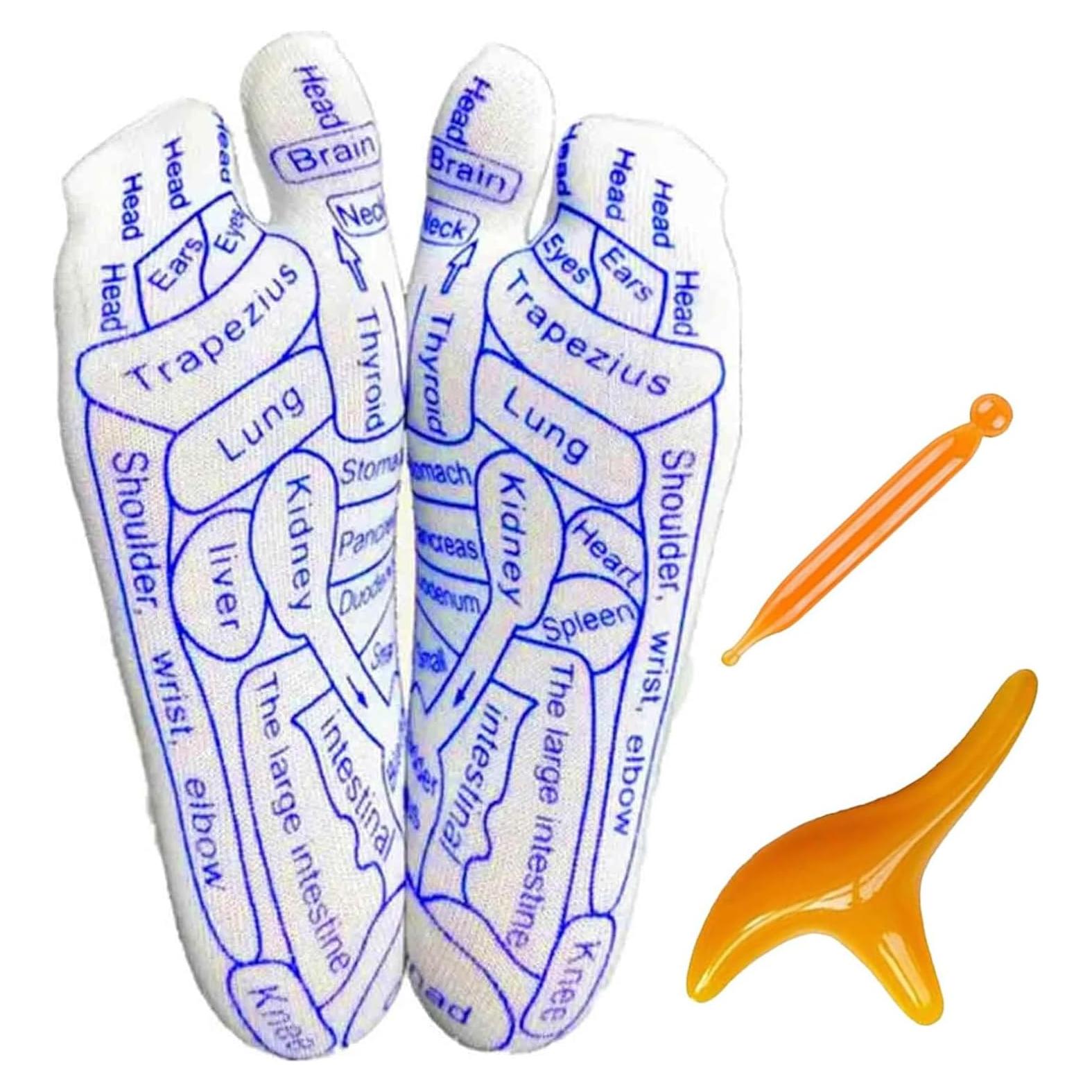 Calcetines de Reflexología con Masaje Cebowangluokeji - Hombre