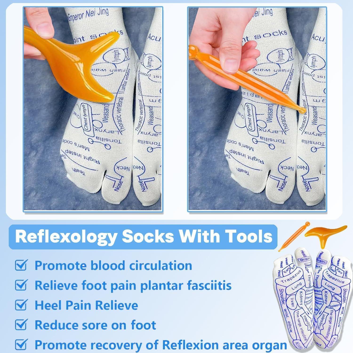 Calcetines de Reflexología con Masaje Cebowangluokeji - Hombre