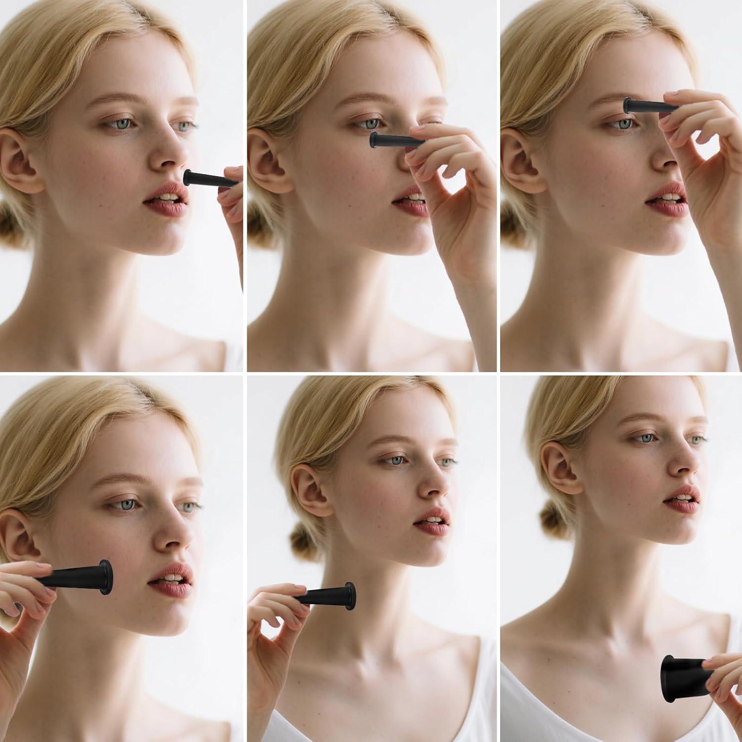 Conjunto de Ventosas de Silicona BOXOB - 4 Piezas para Masaje