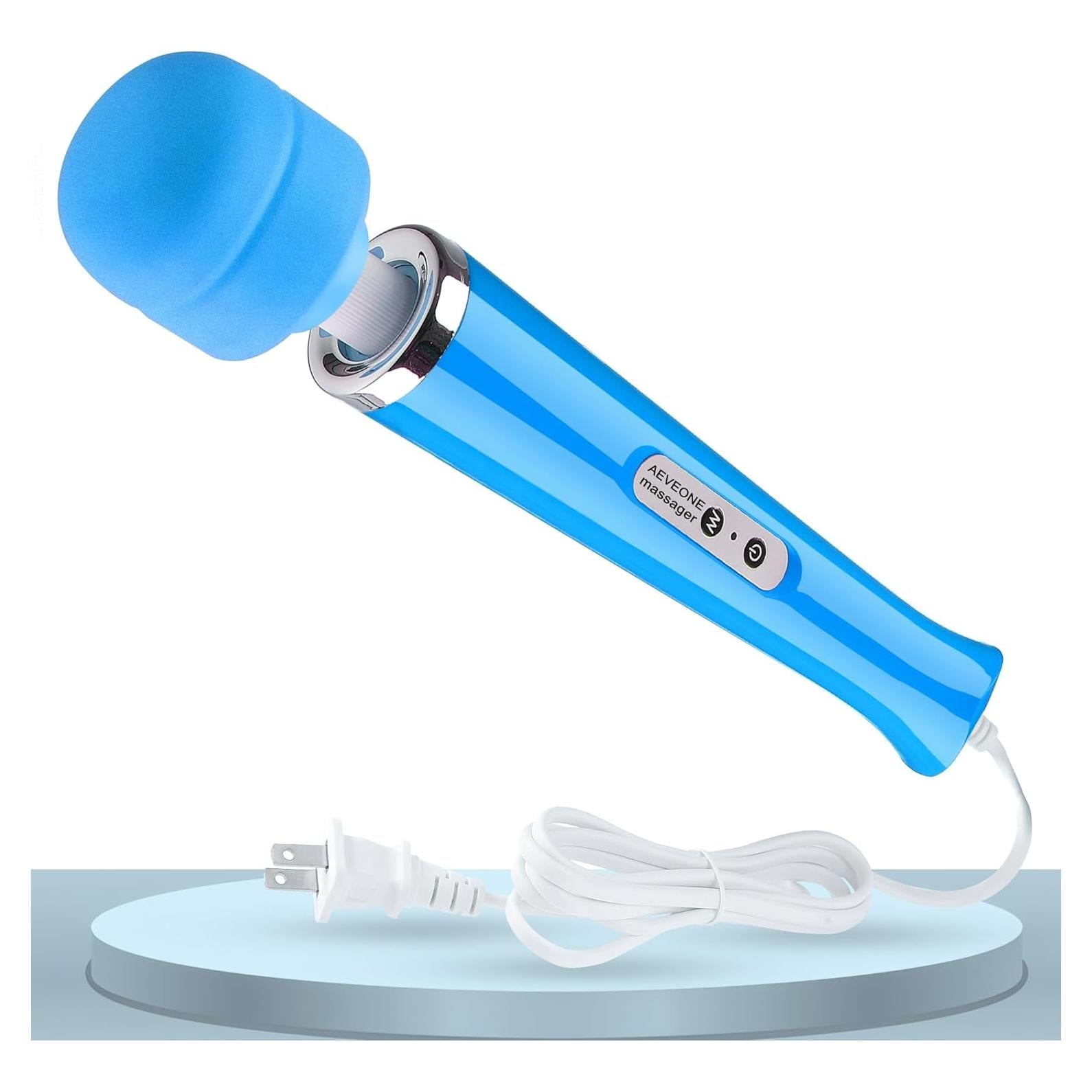 Masajeador de Mano Eléctrico Billion Win AB2508 31.75cm Azul