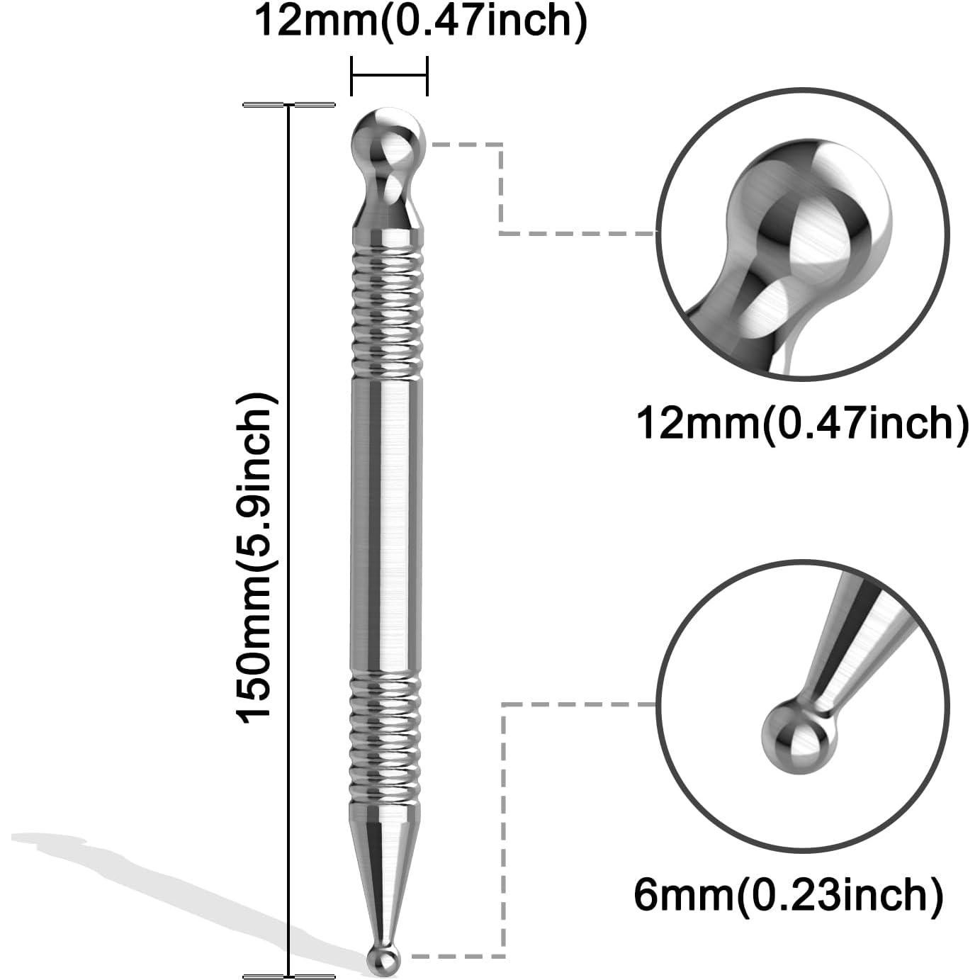 Bolígrafo de Acupuntura Wellgler - Masaje Tejido Profundo 15cm