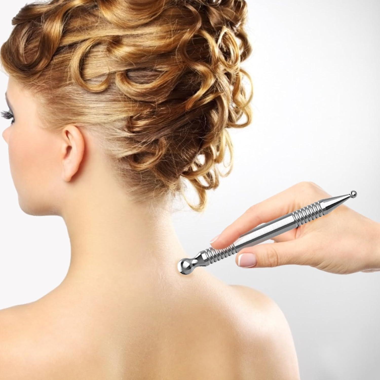 Bolígrafo de Acupuntura Wellgler - Masaje Tejido Profundo 15cm