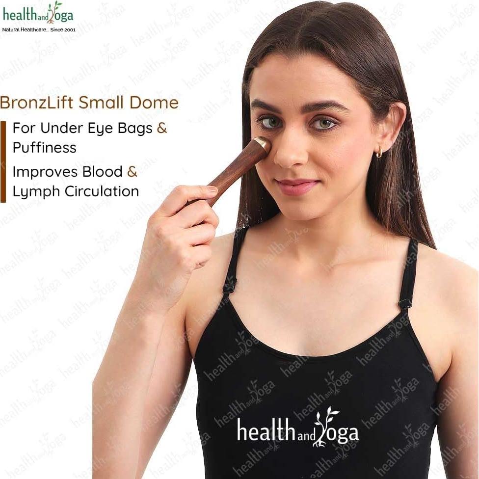 Varita Kansa BronzLift HealthAndYoga - Masaje Facial y Aceite
