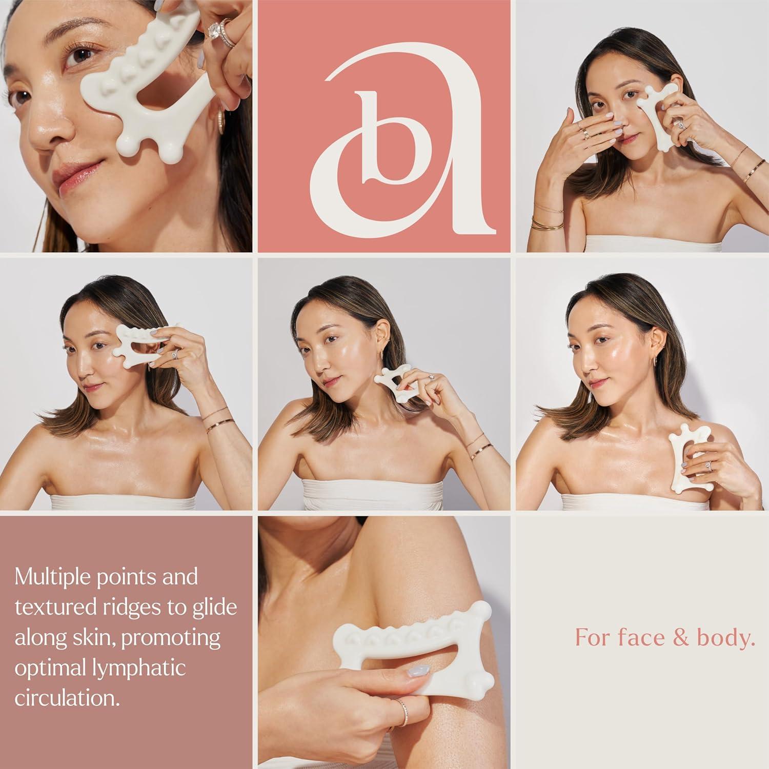 Herramienta de Masaje Gua Sha byAVA Cerámica 15.56cm