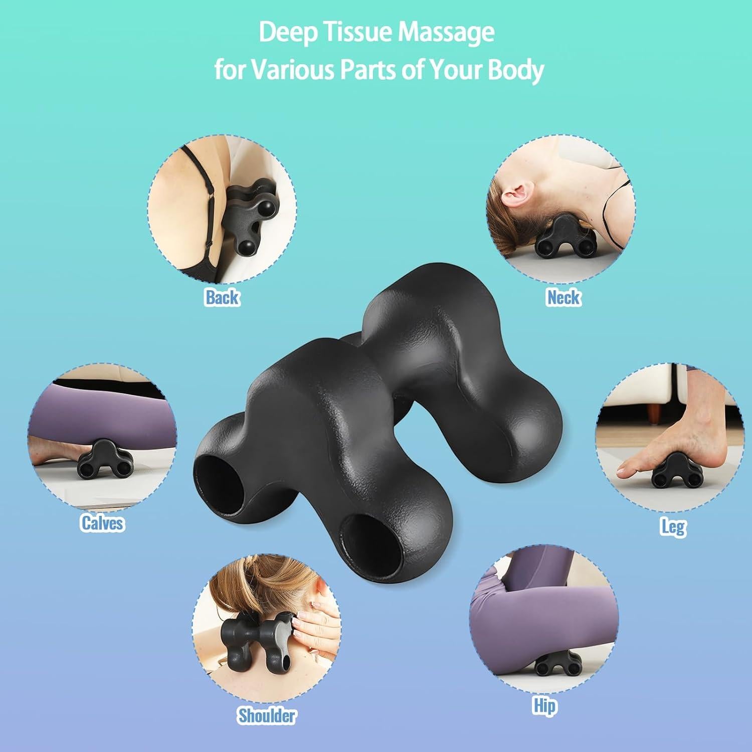 Masajeador Manual CufEslite para Cuello y Cuerpo 11x10.5cm