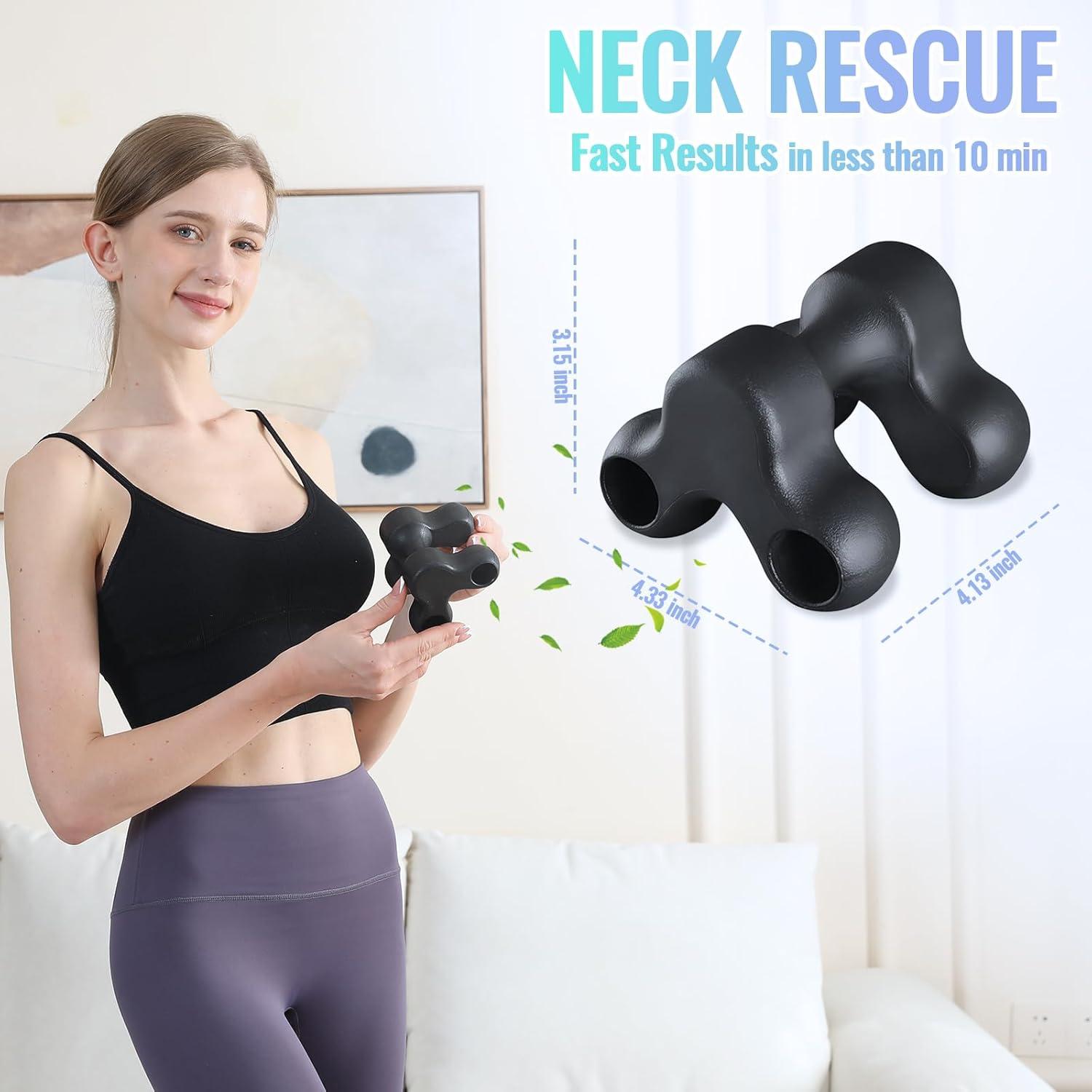 Masajeador Manual CufEslite para Cuello y Cuerpo 11x10.5cm