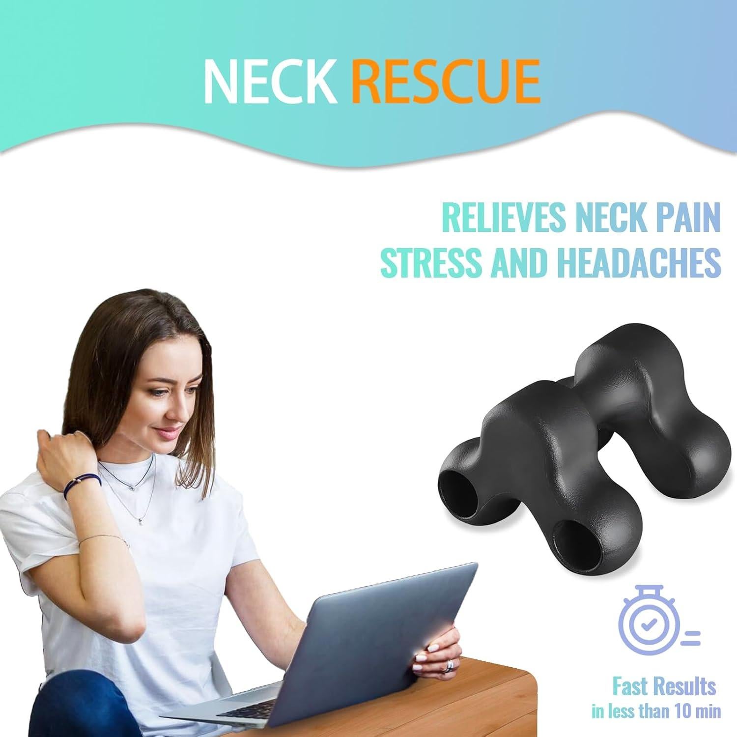 Masajeador Manual CufEslite para Cuello y Cuerpo 11x10.5cm