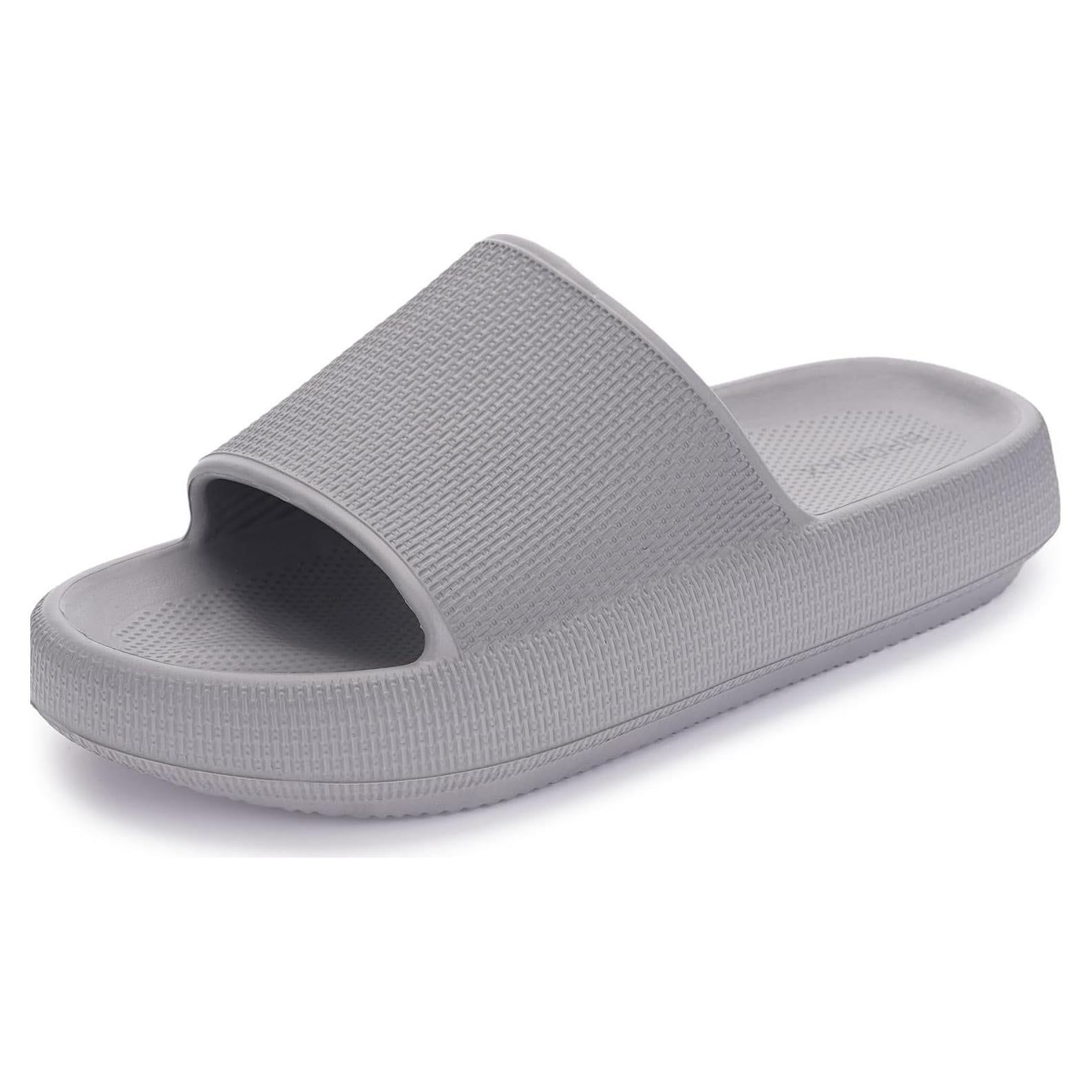 Zapatillas de Almohada BRONAX para Ducha y Casa - Gris